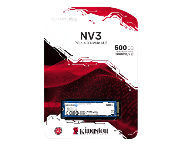 Kingston 500GB M.2 NVME SNV3S / 500G series NV3 SSD