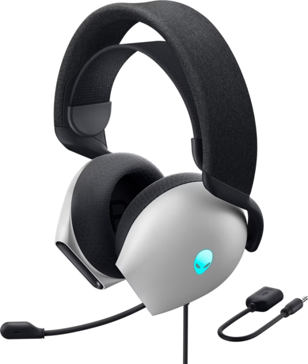 Alienware AW520H Wired Gaming Headset Lunar Light