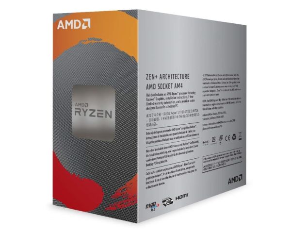 Ryzen 3 3200G 4 cores 3.6GHz (4.0GHz) Box (YD3200C5FHBOX)