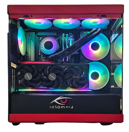 Insomnia Shadow Inferno 2: B850, Ryzen 7 9800X3D, 32GB DDR5-6000, RTX 5080, 1TB