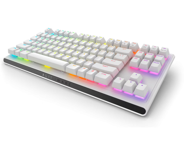 Alienware AW420K Tenkeyless Gaming Keyboard Lunar Light