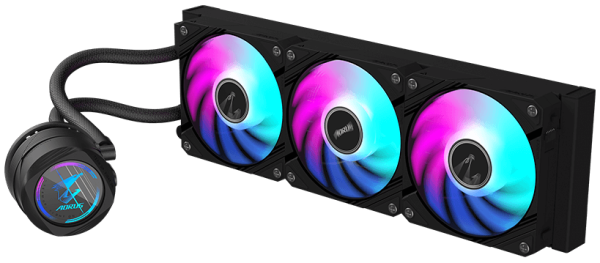 Gigabyte AORUS WATERFORCE II 360 CPU Cooler Black