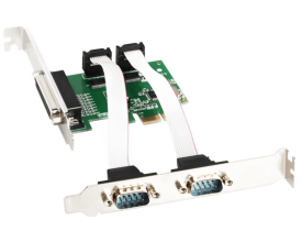 PCI Express kontroler 2xSerial + 1 Parallel