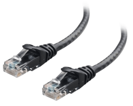 Cable UTP Patch Cat6 3m Black