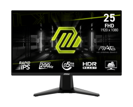 MSI MAG 255F E20 24.5" 200Hz Rapid IPS Gaming Monitor