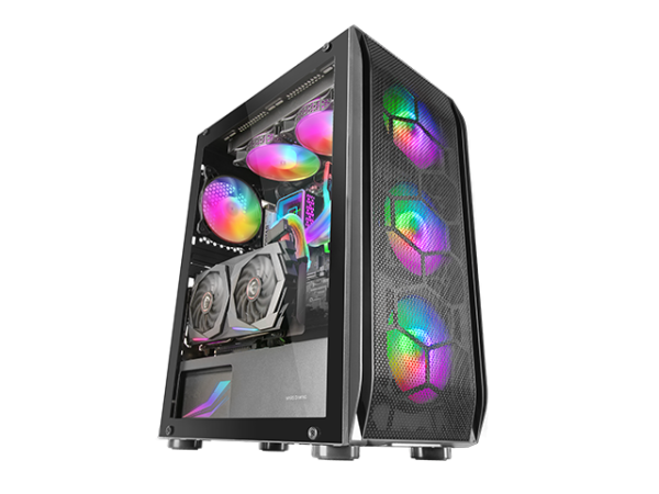 MARS Gaming Case MC-KX E-ATX ARGB XL Tower Case Black