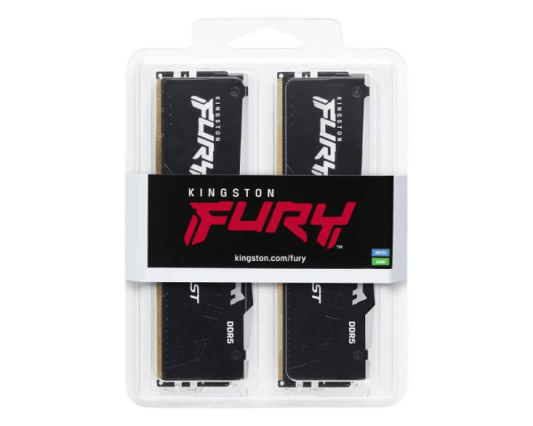 DIMM DDR5 64GB (2x32GB KIT) 5600mt / s KF556C36BBEAK2-64 FURY BEAST RGB EXPO