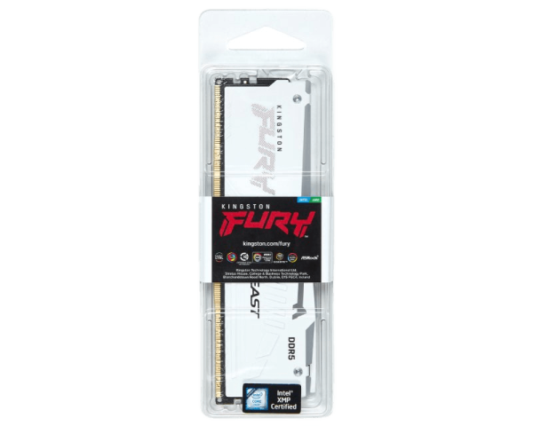 DIMM DDR5 32GB 6000mt / s KF560C36BWEA-32 FURY BEAST RGB White Expo