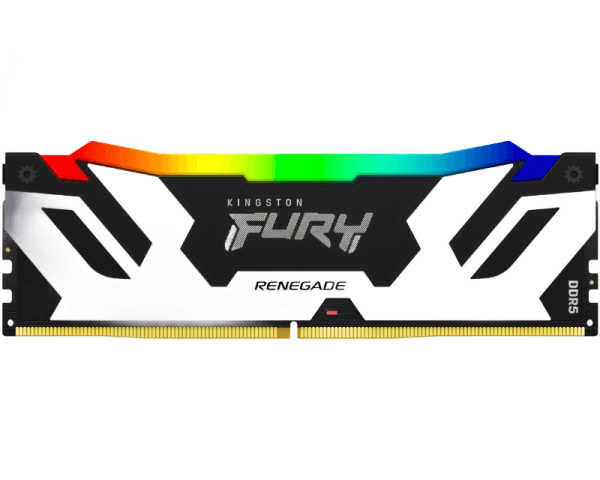 DIMM DDR5 32GB (2x16GB Kit) 8000mt / s KF580C38Rsak2-32 Fury Renegade Silver RGB XMP