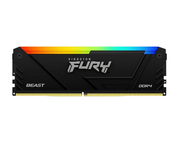DIMM DDR4 8GB 3200MT / S KF432C16BB2A / 8 FURY BEAST RGB Black