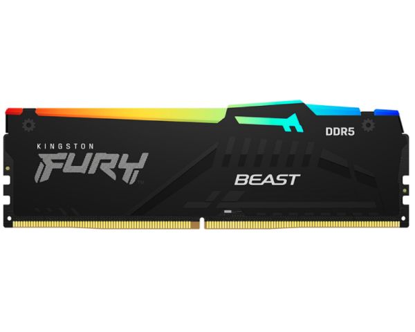 DIMM DDR5 32GB 6400MT/s KF564C32BBEA-32 FURY Beast Black RGB EXPO DIMM DDR5 32GB 6400MT/s KF564C32BBEA-32 FURY Beast Black RGB EXPO