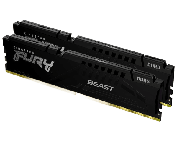 DIMM DDR5 32GB (2x16GB KIT) 6000mt / s KF560C30BBEK2-32 FURY BEAST BLACK EXPO