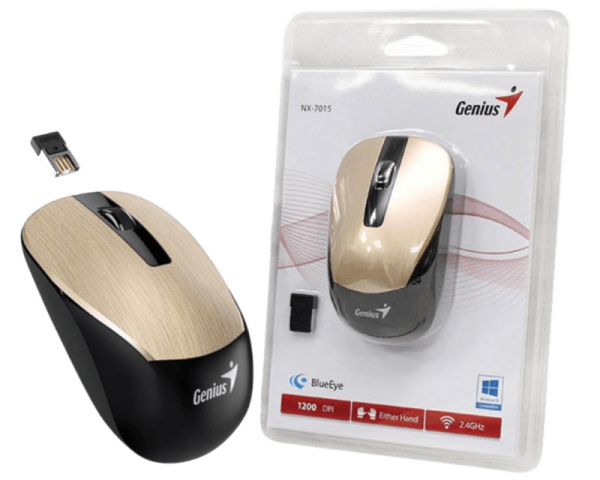 Genius NX-7015 Wireless Mouse Black / Gold