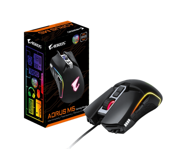 Aorus M5 Optical Gaming Mouse Black