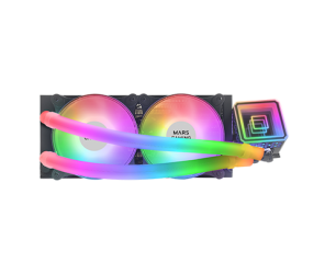 MARS Gaming Water Cooling ML-ULTRA240 AIO ARGB Black