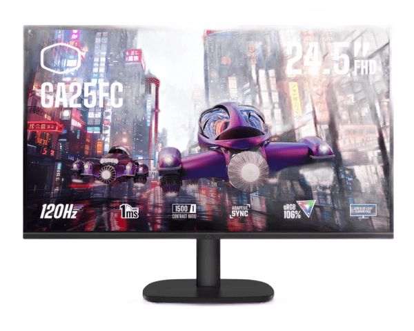 Cooler Master 24.5 "GA25FC FHD 120Hz Gaming Monitor (CMI-GA25FC-EU)