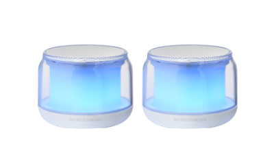 MARS Gaming BT Speaker MS-AURA RGB White