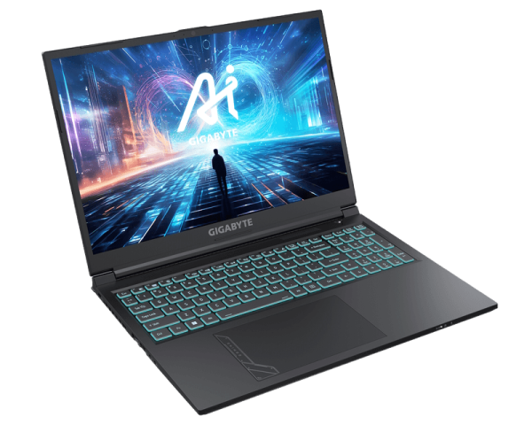 Notebook Gigabyte G6 MF 16 "FHD + 165Hz I7-13620H 16GB 1TB SSD Geforce RTX 4050 6GB Backlit Gaming