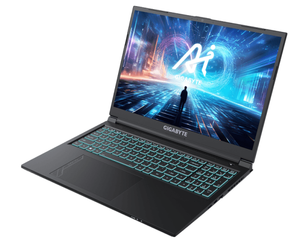 Notebook Gigabyte G6 KF 16 "FHD + 165Hz I7-13620H 16GB 1TB SSD GeForce RTX 4060 8GB Backlit Gaming