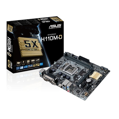 Asus H110M-D motherboard