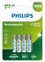 Philips Rechargable AAA 1000mAh 4pack Batteries