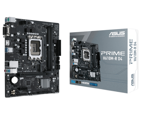 MB ASUS PRIME H610M-R D4-SI