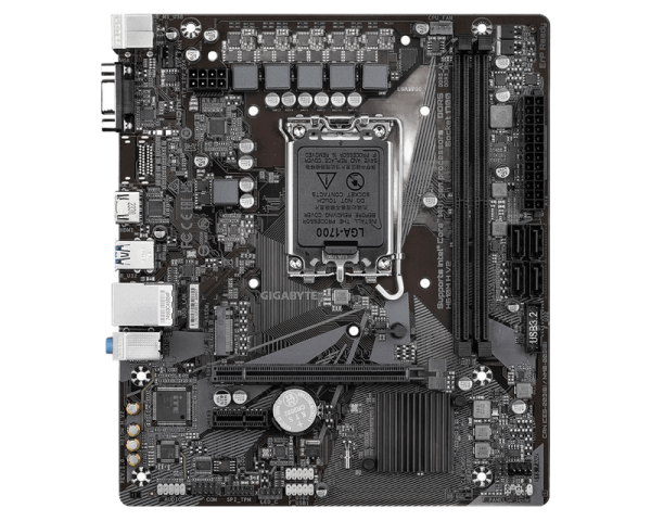 MB GIGABYTE H610M H V2 REV. 1.0