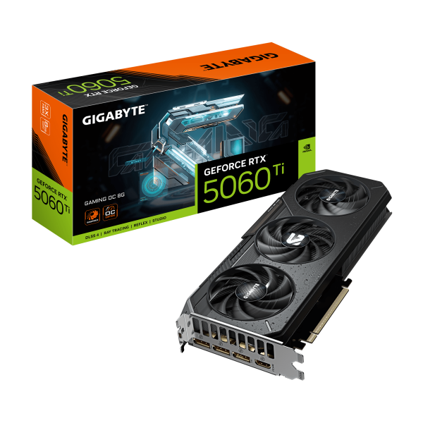 Nvidia GeForce RTX 5060 Gaming 8GB 128Bit GV-N5060GAMING OC-8GD Rev. 1.0