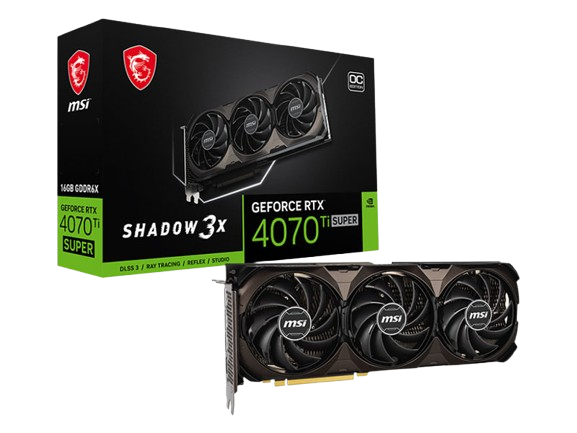 GeForce RTX™ 4070 Ti SUPER 16G SHADOW 3X OC