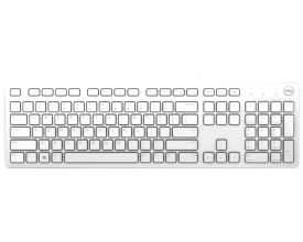 Dell Multimedia KB216 USB US Keyboard White