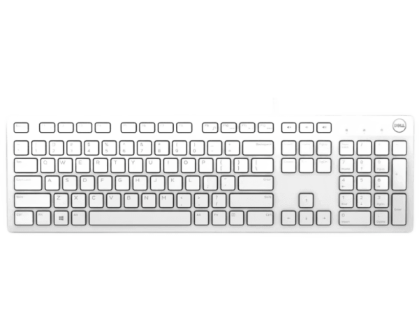 Dell Multimedia KB216 USB US Keyboard White