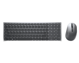 Dell KM7120W Pro Plus Wireless US Keyboard + Mouse Gray