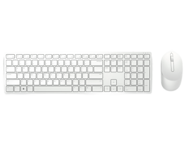 DELL KM5221W Pro Wireless US Keyboard + Mouse White