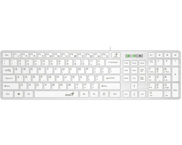 SlimStar 126 USB YU Keyboard White