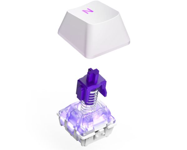 NZXT Function 2 Mechanical Keyboard us white (KB-001NW-US)