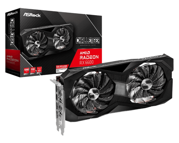 AMD Radeon RX 6600 8GB 128bit RX 6600 Challenger D 8g