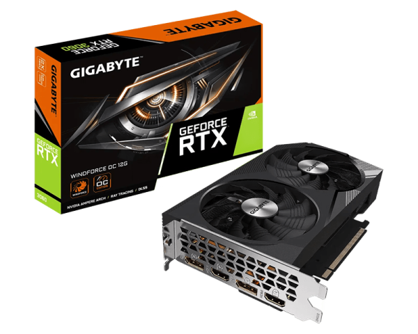 Gigabyte Nvidia GeForce RTX 3060 12GB 192Bit GV-N3060WF2OC-12GD Rev 2.0