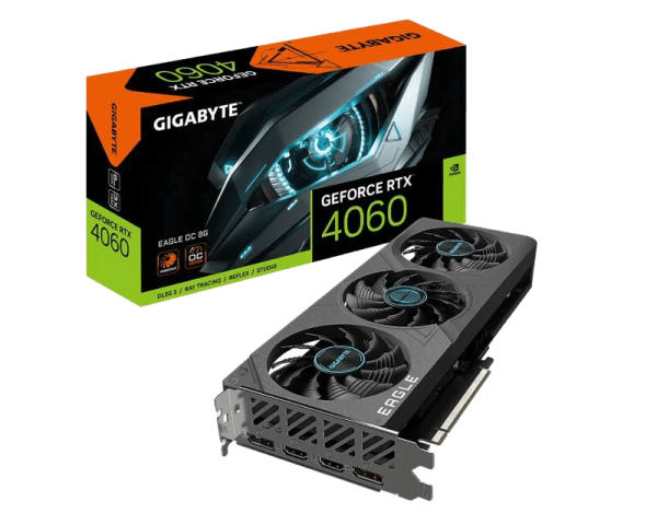 Gigabyte Nvidia GeForce RTX 4060 Eagle OC 8GB GV-N4060EAgle OC-8GD