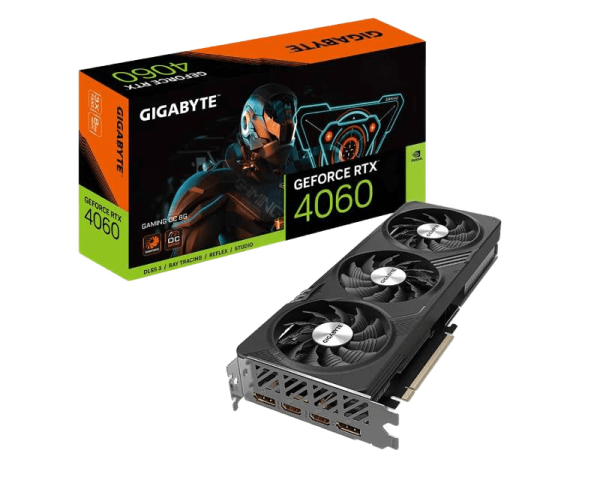 Nvidia GeForce RTX 4060 8GB 128Bit GV-N4060GAMING OC-8GD