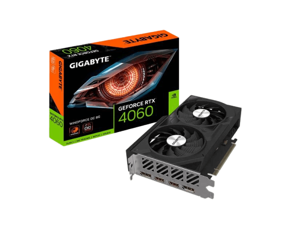 Gigabyte Nvidia GeForce RTX 4060 8GB 128 Bit GV-N4060WF2OC-8GD