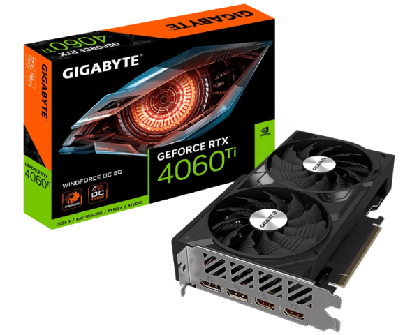 Gigabyte nVidia GeForce RTX 4060 Ti 8GB 128bit