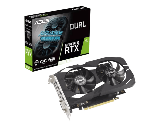 NVIDIA GEFORCE RTX 3050 6GB 128BIT DUAL-RTX3050-O6G
