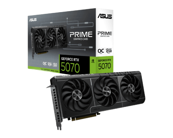 ASUS nVidia GeForce RTX 5070 Prime OC Edition 12GB
