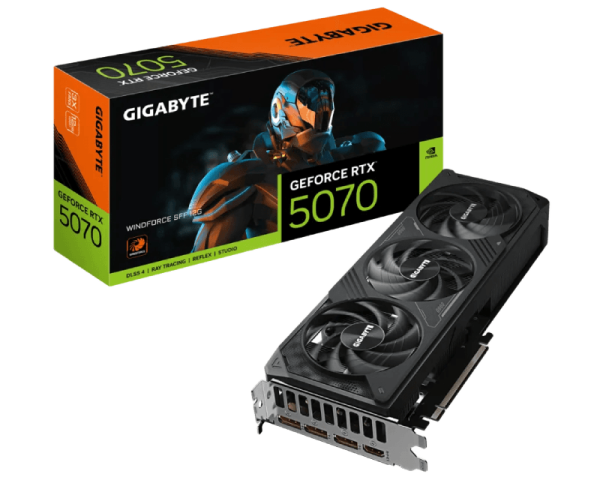 Gigabyte nVidia GeForce RTX 5070 Windforce 12GB 192bit