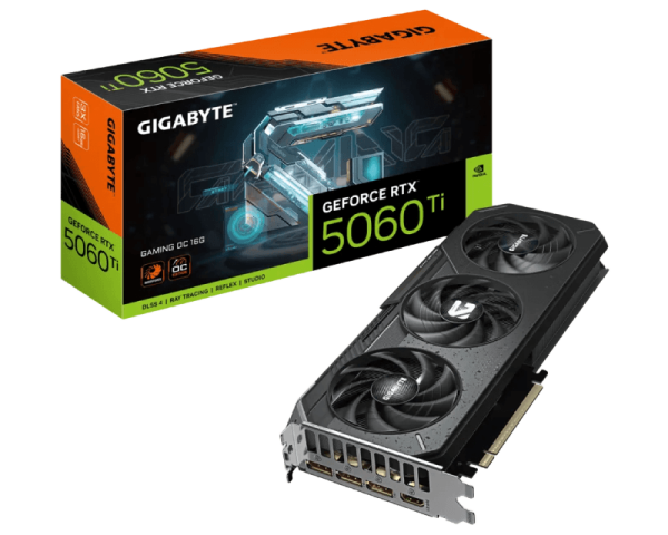 Gigabyte nVidia GeForce RTX 5060 Ti GAMING 16GB 128bit