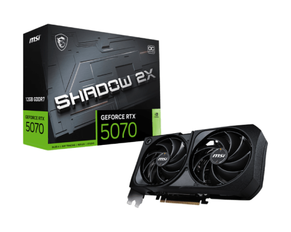 NVIDIA RTX 5070 12G 192BIT GeForce RTX 5070 12G Shadow 2x OC