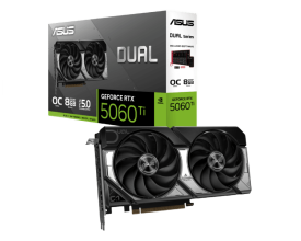 ASUS nVidia GeForce RTX 5060 Ti 8GB 128bit DUAL-RTX5060TI-O8G
