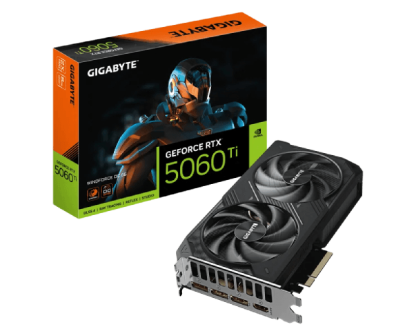 Gigabyte nVidia GeForce RTX 5060 Ti Windforce 8GB 128bit GV-N506TWF2OC-8GD Rev. 1.0