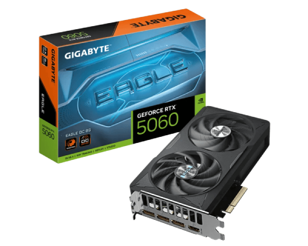 Nvidia GeForce RTX 5060 Eagle OC 8GB 128bit GV-N5060EAGLE OC-8GD rev 1.0