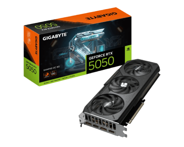 Gigabyte nVidia GeForce RTX 5050 Gaming OC 8GB 128bit GV-N5050GAMING OC-8GD rev 1.0